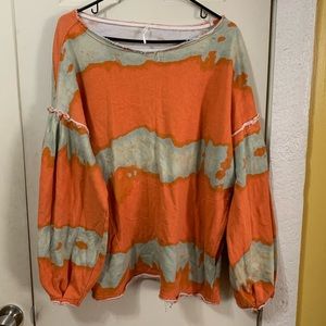 Free People pullover with pockets